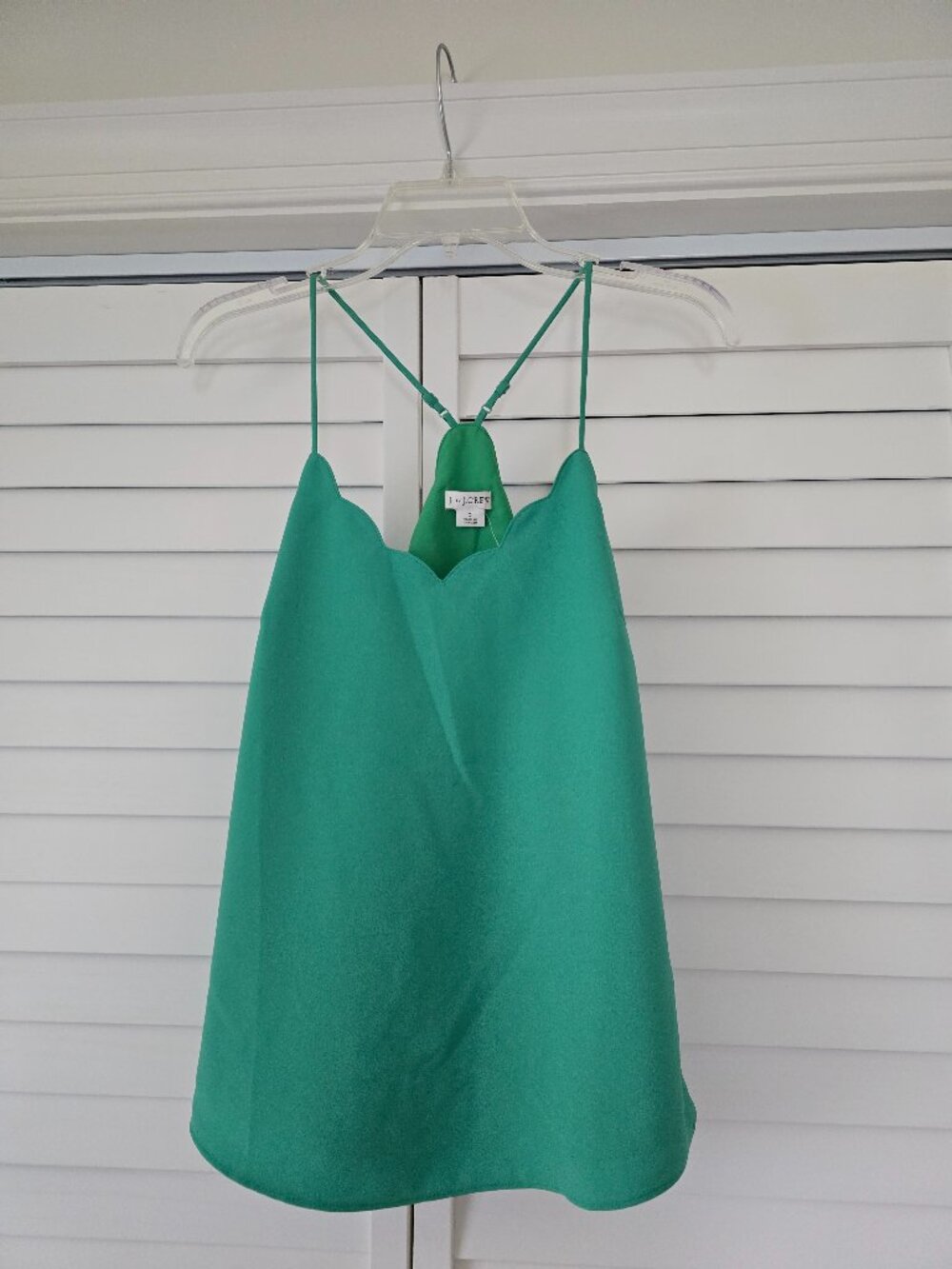 JCrew Women's Scalloped Neck Camisole